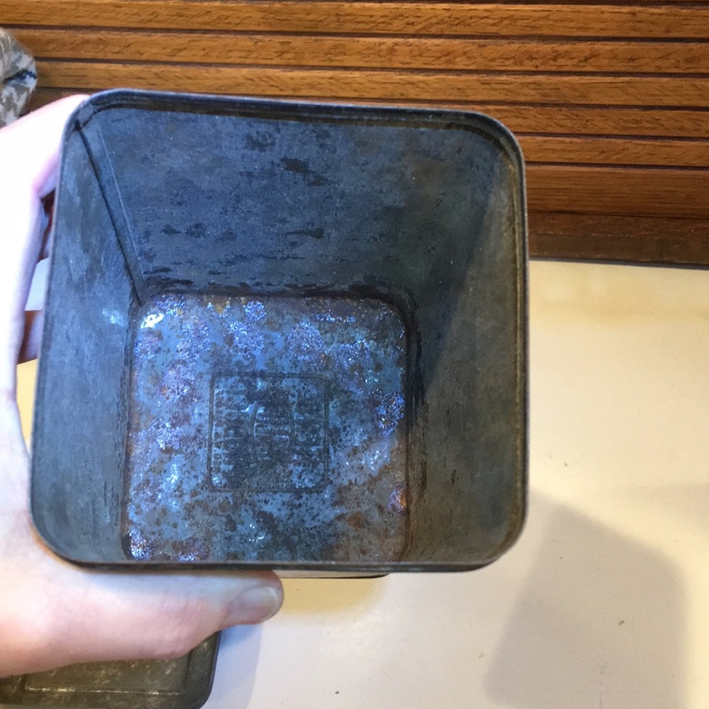 Vintage Tea Canister tin with charming Dutch scenes - Picture 7 of 10